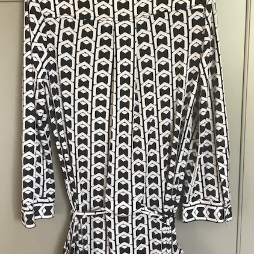 NWOT Laundry By Shelli Segal Geometric Print Dress - Picture 3 of 4